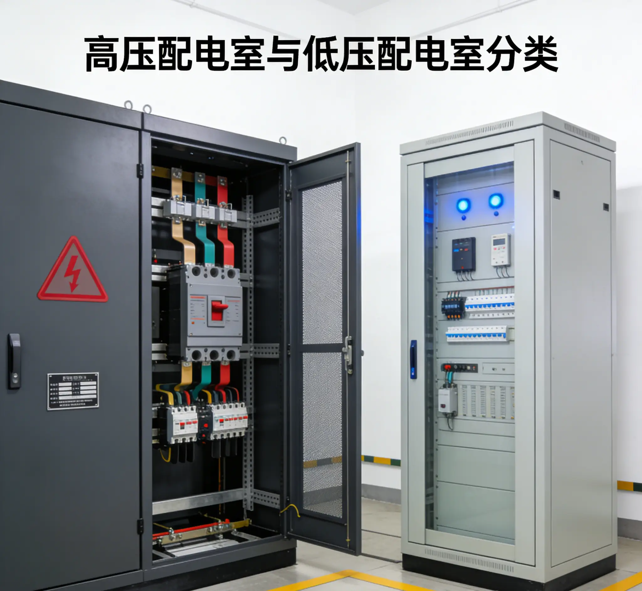 高壓配電室VS低壓配電室：一字之差，天壤之別！